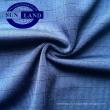 tissu de jersey élastique de polyester Spandex avec antistatique pour des vêtements de yoga